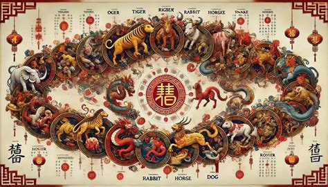 12 kinų zodiako gyvūnų eiliškumas