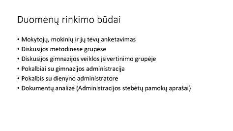 Tėvų informavimo apie mokinių pažangą būdai