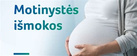 Mokesčių pavyzdys, susijęs su motinystės išmoka