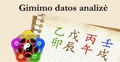 Gimimo datos palyginimas