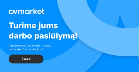 Auklės darbo skelbimai Vilniuje