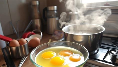 Keptų kiaušinių paruošimas