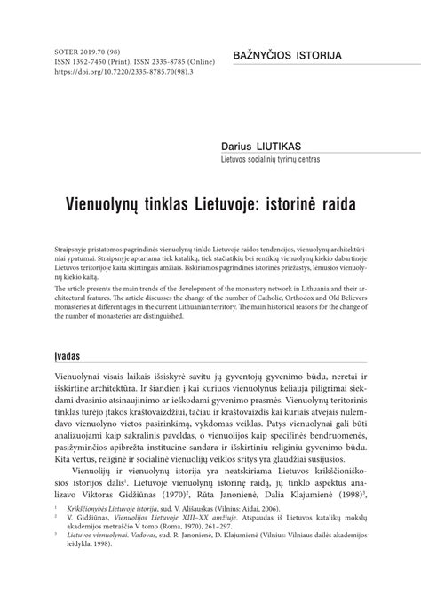 Istorinė raida ikimokyklinio ugdymo Lietuvoje