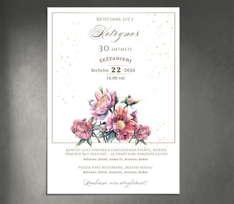 pavyzdžiai redaguojamų gimtadienio pažymėjimų šablonų