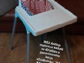 IKEA vaikiškos maitinimo kėdutės su priedais