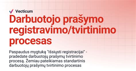 Naujagimio gimimo registravimo procesas