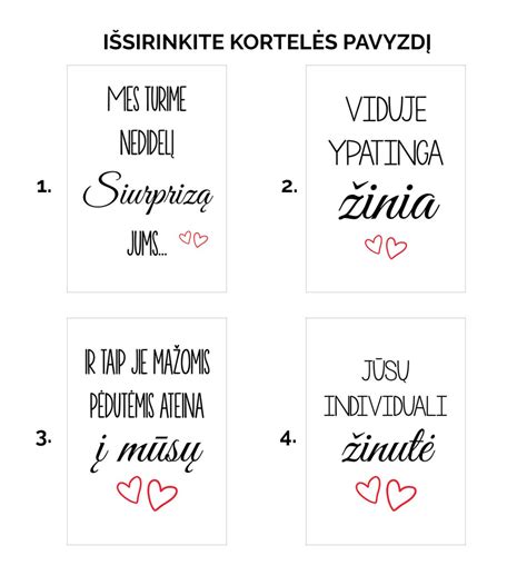 Dekoratyvinis pranešimas apie nėštumą
