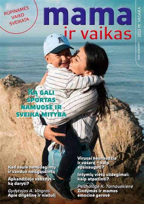 vaikas ir mama bendrauja
