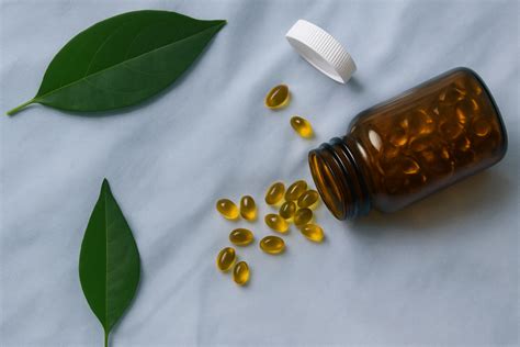 vitaminų ir maisto papildų pasirinkimas