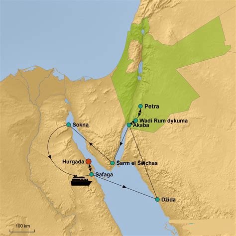 Egipto piramidės ir Raudonoji jūra