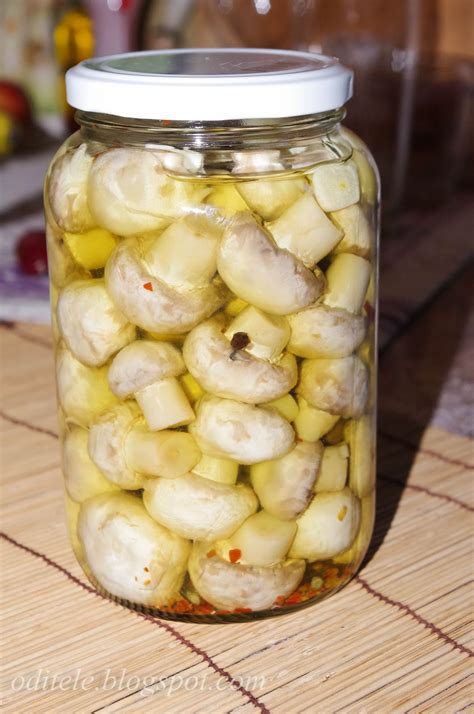 Marinuoti pievagrybiai