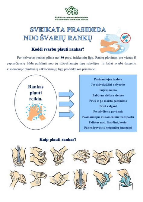 Rankų plovimo svarba darželyje