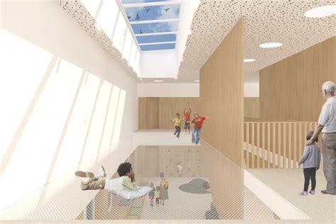 Sovietmečio vaikų darželio interjeras