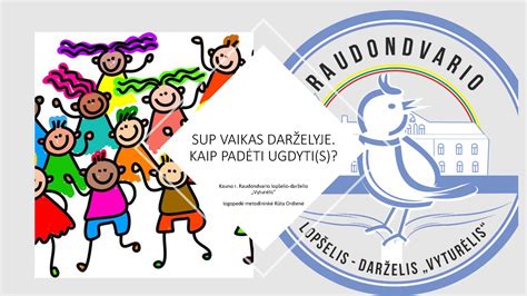 vaikas susiranda draugų darželyje