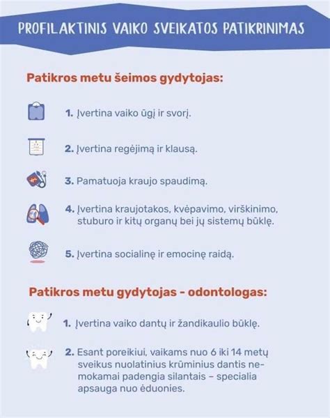 Vaiko sveikatos pažymos išdavimas