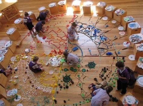 Reggio Emilia darželio aplinka