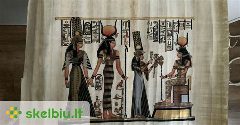 Istorinis Egipto papirusas su medicininiais užrašais