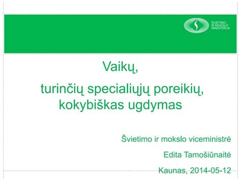 specialiųjų ugdymosi poreikių spektras