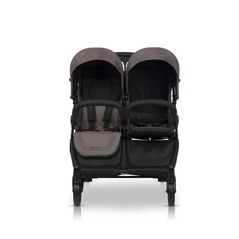 Vežimėliai dvynukams, kur vaikai sėdi greta