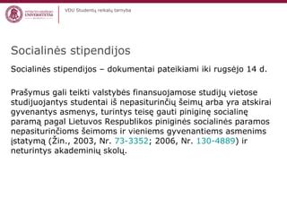 Studentų paramos schemos