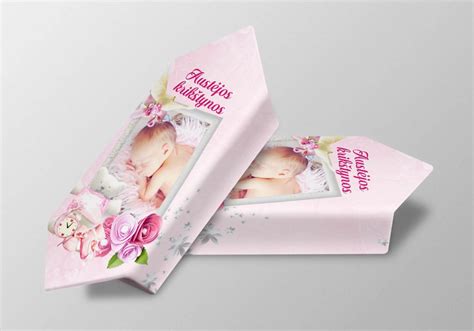 Asmenizuoti saldainiu popieriukai su vaiko nuotrauka krikstynoms