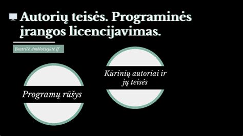 Schema, iliustruojanti autorinių teisių apsaugą
