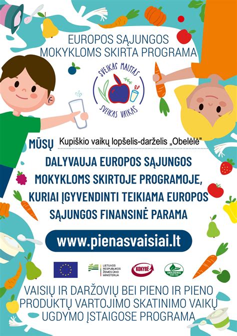 ekranas su vaikų ugdymo programa