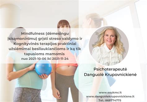 Streso valdymo technikos nėštumo metu