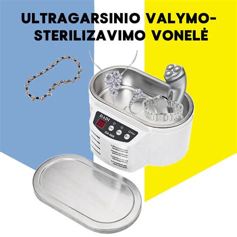 Pientraukio valymo ir sterilizavimo procesas