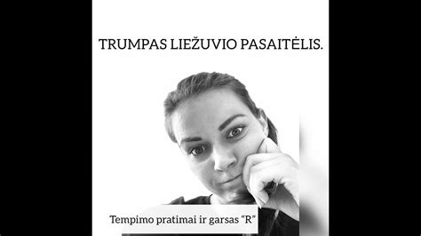 trumpas pasaitėlis po liežuviu