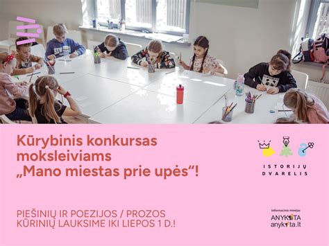 Konkursas vaikams piešia iliustracijas prie eilėraščių