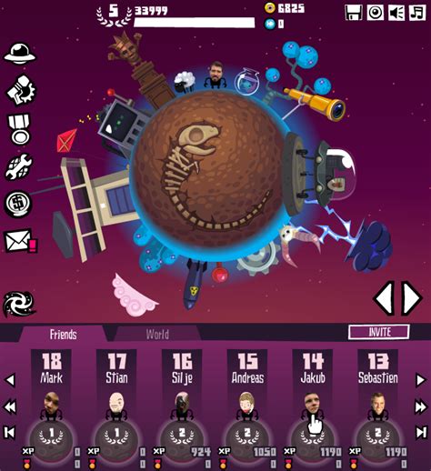 Crazy Planet žaidimų erdvės