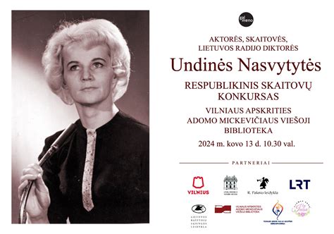 Archyvinė Undinės Nasvytytės nuotrauka