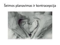 šeimos planavimas ir kontracepcija