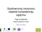 Skaitmeniniai mokymosi objektai darželyje