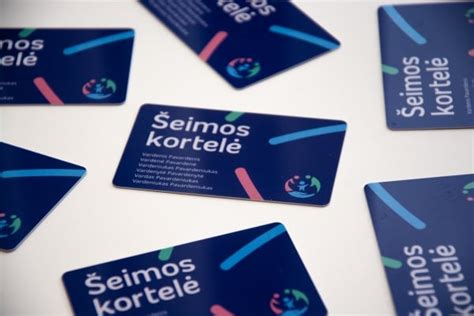 Šeimos kortelės teikiamos naudos