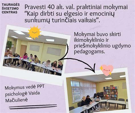 Įvairios ugdymo įstaigos, kuriose gali dirbti pedagogai