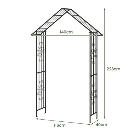 Sodo arka su vijokliniais augalais