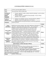 Schema, iliustruojanti gyvenimo įgūdžių svarbą