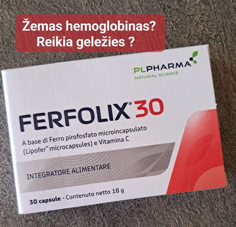 Pakuotės nuotrauka su 30 kapsulių