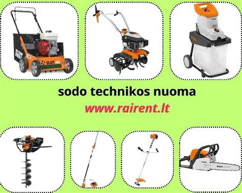 Įvairi sodo ir daržo įranga