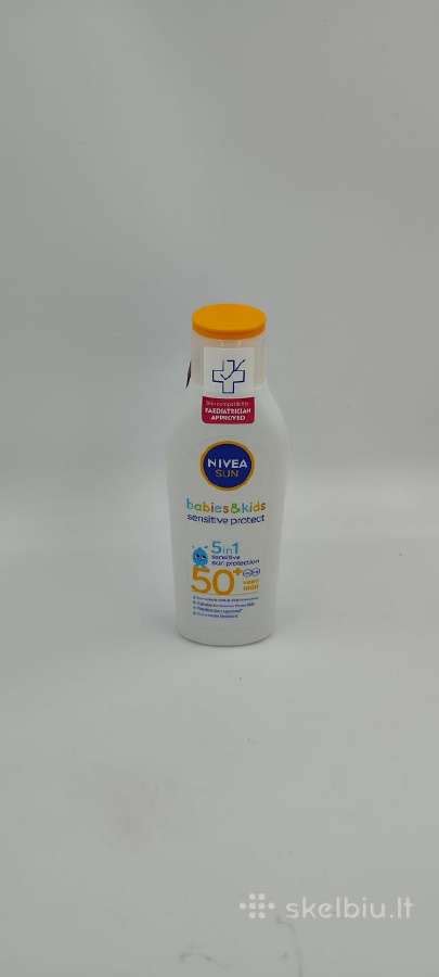 Vaikiškas kremas nuo saulės su SPF