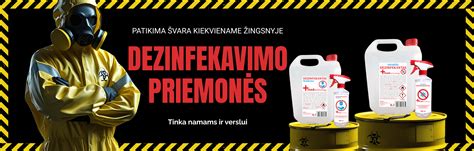 Dezinfekcinės priemonės darželyje