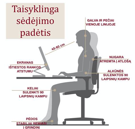 Ergonomiška mokymosi vieta vaikui
