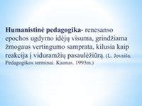 vaikų ugdymas pagal humanistinės pedagogikos principus
