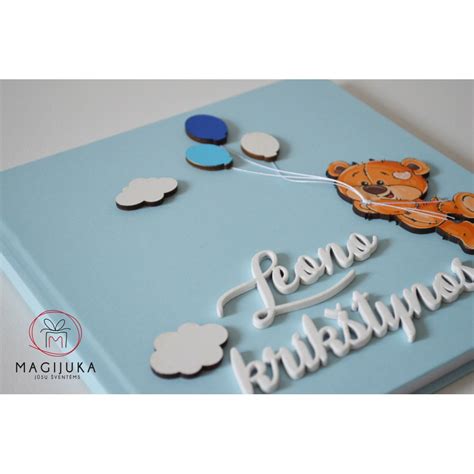 Krikštynų albumas su nuotraukomis