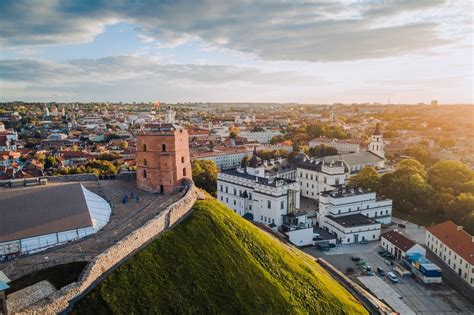Vilniaus panorama iš Gedimino pilies bokšto