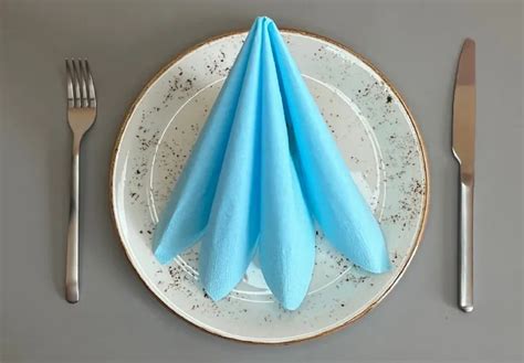 Vaikiskų servetėlių lankstymas - drugelis