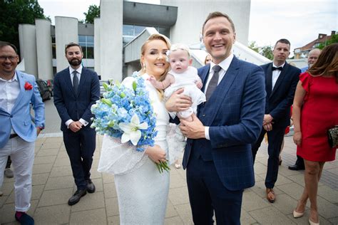 Darius Rauba ir Donata Šukytė vestuvių dieną