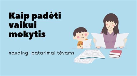 Svarbūs dokumentai vaikui